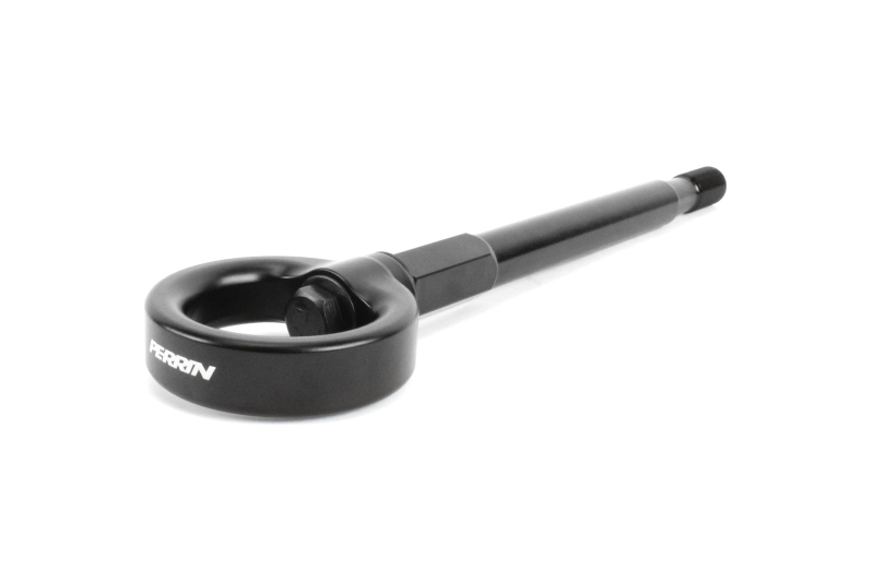 Subaru WRX STI Tow Hook Kit - Front - Perrin Performance - Flat Black - `08-`14